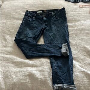 Women’s Kut Dark Blue Denim Jeans, Katy Boyfriend, size 8